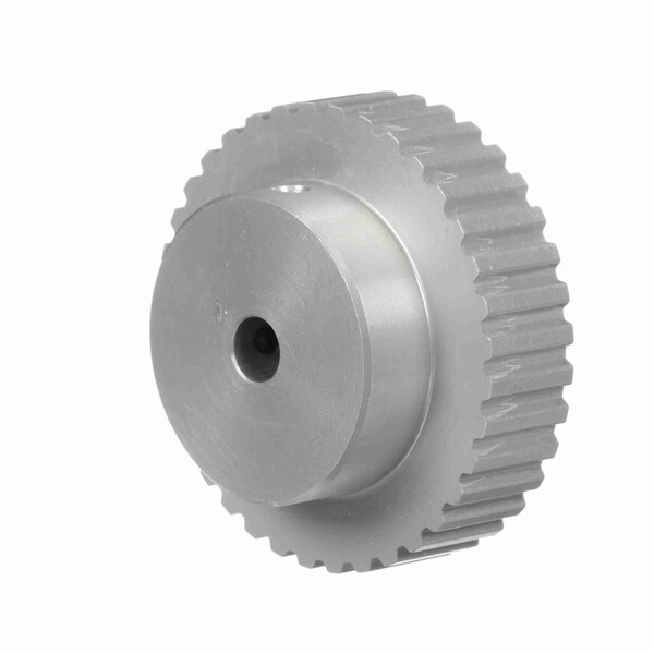 Aluminum Rough Bore Gearbelt Pulley, 36XLB037